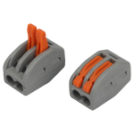 NO-225-420  Клемма ЭРА NO-225-420 универсальная 222-412 с рычагами 2-проводная 0.08-2.5/4 мм2 упаковка 4 шт