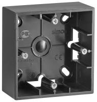 Коробка подъемная на 1 пост для накладного монтажа цвета графит S15