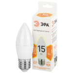 Лампа светодиодная ЭРА LED smd B35-15w-827-E27