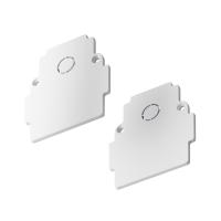 Заглушка торцевая 2шт Gravity встраиваемый белый