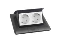 Выдвижной блок на 4 модуля, антрацит