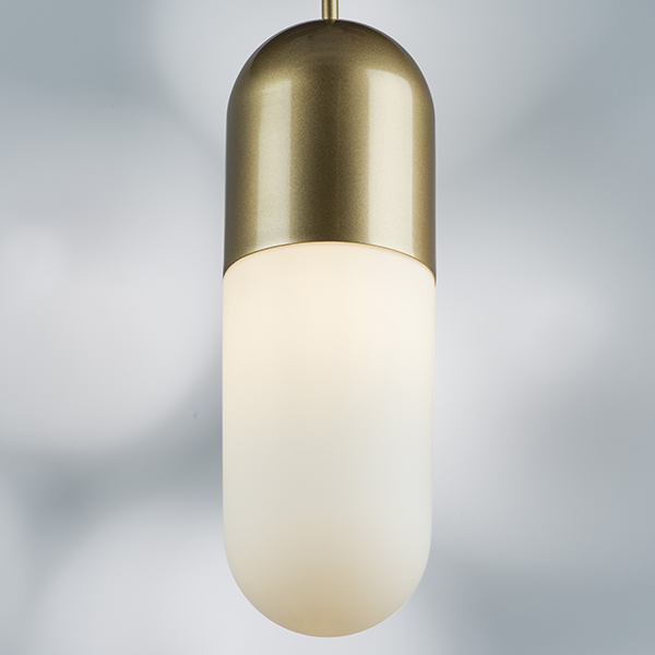 690113 Люстра RAMO 1х40W E27 ШАМПАНЬ/БЕЛЫЙ