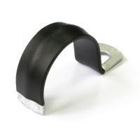 Скоба металлическая однолапковая с полимерным покрытием СМО-П d31-32 мм (50шт/300шт уп/кор) Промрукав