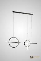 Светильник подвесной AM457 BK