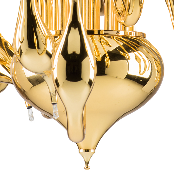 751242 Люстра подв. Cigno collo 24х20W G4 ЗОЛОТО