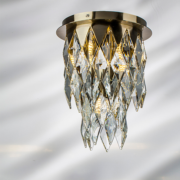 722063 Люстра LIMPIO 6х28W G9 БРОНЗА/ПРОЗРАЧНЫЙ