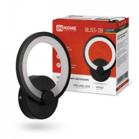 Светильник сд ELEGANT BLISSAR-B 15Вт 230В 3000-6500K 1200Лм STEP COLOR черный IN HOME