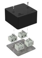 Коробка огнестойкая для кабель-канала 40-0460-FR10.0-8 Е15-Е120 RAL9005 85х85х45 (44 шт/кор) Промрукав