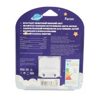 Светильник ночник Feron FN1169 0,5W 220V, белый