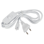 Сетевой шнур ЭРА LLED-A-CABLE-04 с выключателем 3-pin 1,5м