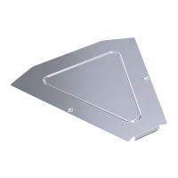 Крышка угла горизонтального 45 градусов Стандарт INOX (AISI 316) 500 Промрукав