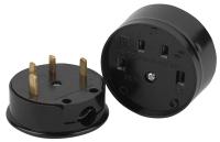 9-803-06 Intro Соединитель электрический 3P+N (СЭ 30-В-А-25/380), 25А-380В, ОУ, карболит (6/36/1080)