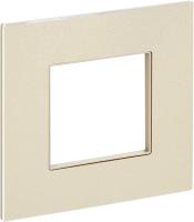 SKANDY Рамка 1-местная SK-F31Sh металл шампань IEK