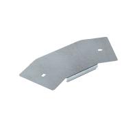 Крышка угла горизонтального 45 градусов Профи INOX (AISI 316) 150 (1,0 мм) Промрукав