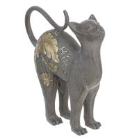 784105 Фигурка декоративная Кошка  L19 W7 H21 см