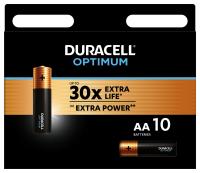 Батарейки Duracell 5014071 АА алкалиновые 1,5v 10 шт. LR6-10BL Optimum
