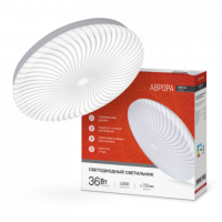 Светильник сд серии DECO 36Вт 230В 4000К 2340Лм 380х55мм АВРОРА IN HOME