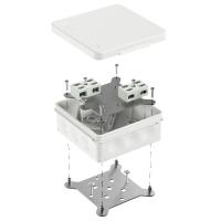 Коробка огнестойкая разветвительная для о/п двухкомпонентная 60-0303-FR6.0-4-4-Р Е15-Е60 RAL9003 100х100х40 (16 шт/кор) Промрукав