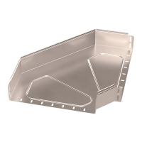 Угол горизонтальный 90 градусов Стандарт INOX (AISI 409) 400х100 Промрукав