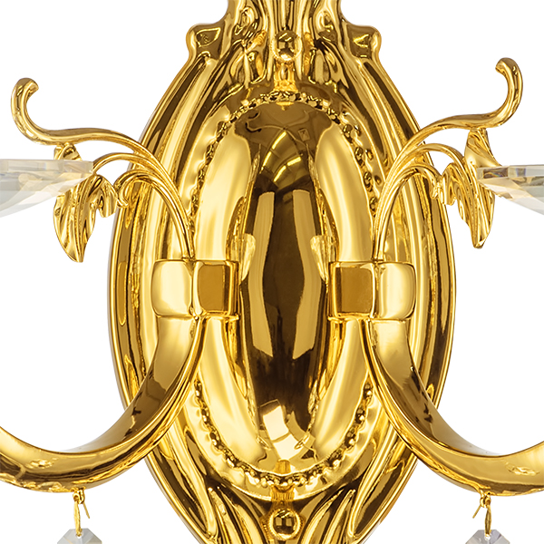 694622 Бра STREGARO 2х60W E14 ЗОЛОТО