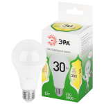 LED A65-30W-830-E27 GL  Лампа светодиодная ЭРА GREEN LINE LED A65-30W-830-E27 GL 30Вт груша теплый свет E27
