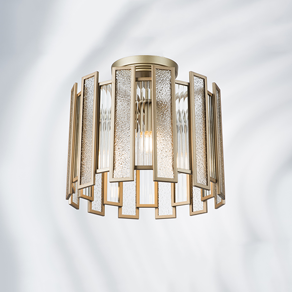 712042 Люстра AGAVE 3х40W E27 ШАМПАНЬ/ПРОЗРАЧНЫЙ