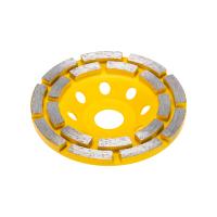 Чашка алмазная шлифовальная, двухрядная, 115х22,2мм KRANZ