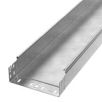 Лоток неперфорированный Профи INOX (AISI 304) 200х80x6000 (1,0 мм) (12 м/уп) Промрукав