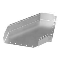 Угол горизонтальный 90 градусов Стандарт INOX (AISI 304) 300х80 Промрукав