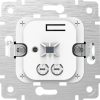 Датчик движения инфракрасный настенный встраиваемый, без накладки с линзой 3-х проводной 160 градусов, макс 500Вт