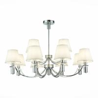 SLE111303-12 Светильник подвесной Хром/Белый E14 12*40W MONZA