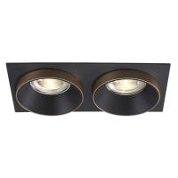 Светильник встраиваемый Crystal Lux CLT 044C2 BL-BL-GO