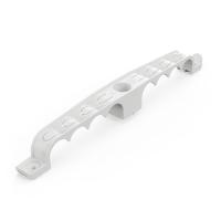 Держатель труб для прямого монтажа двусторонний на 8 мест в гофроящике серый d20 (100шт/кор) Промрукав