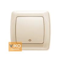 90562031 Выключатель 1-кл прох перекрестный крем VIKO Carmen