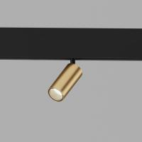 Slim Magnetic Трековый поворотный светильник 5W 4200K Cantors латунь 85036/01