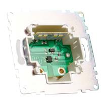 Подсветка встраиваемая LED (механизм), 250В, 1W, 4000К, серия Катрин, черный