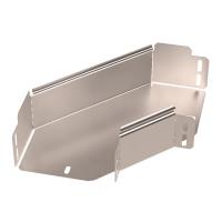 Угол горизонтальный 90 градусов Стандарт INOX (AISI 409) 150х80 Промрукав