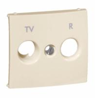 Legrand Valena Крем Накладка TV-FM розетки (стандарт Hirshman)