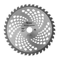 Диск для триммера 230x25,4мм, толщина 1,3мм, 40 зубьев KRANZ