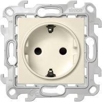Розетка 2К+З Schuko со штор  сл кость