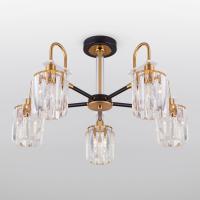 Потолочная люстра с хрусталем 70090/5 черный