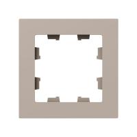 1 - местная рамка, кремовая, пластик Эпика EKF
