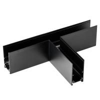 509177 Соединитель T-образный накладной UNO ЧЕРНЫЙ