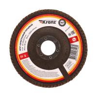 Круг лепестковый торцевой, P24, 125х22,2мм KRANZ