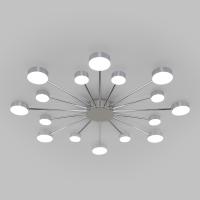 Потолочный светодиодный светильник с регулировкой цветовой температуры 90242/16 хром