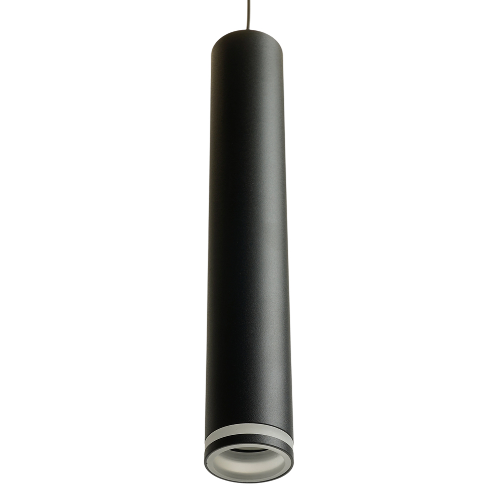Светильник потолочный Feron ML1008 Barrel LUNA levitation на подвесе MR11 35W 230V, черный 40*250 FERON ML1008