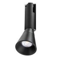 210847 Светильник 48V (D65) DUE HERMES 6W 590LM 36G ЧЕРНЫЙ 4000K