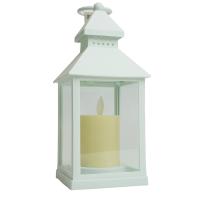 Световая фигура Свеча "Волшебный фонарь" 1LED 2700K, батарейки 3*ААА, 22см, белый, LT133