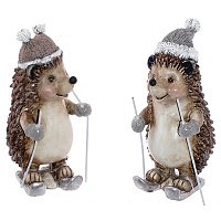 721413 Фигурка декоративная Ежик  L9 W7 H16 5 см  2в