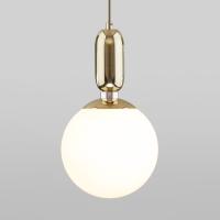 Подвесной светильник со стеклянным плафоном 50197/1 золото